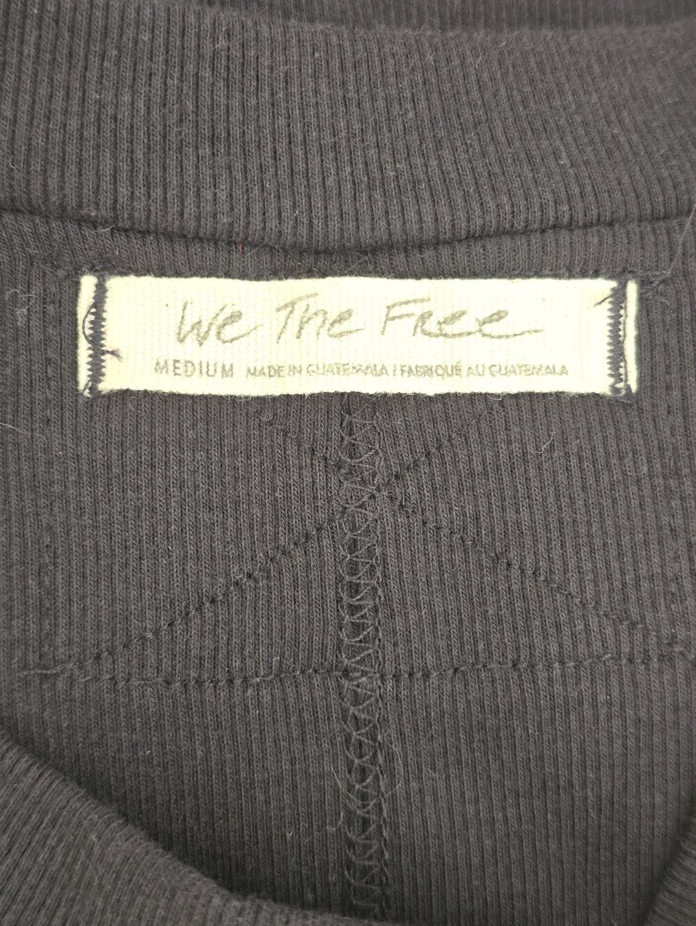 We The Free Sleeveless Tank in Charcoal Black
